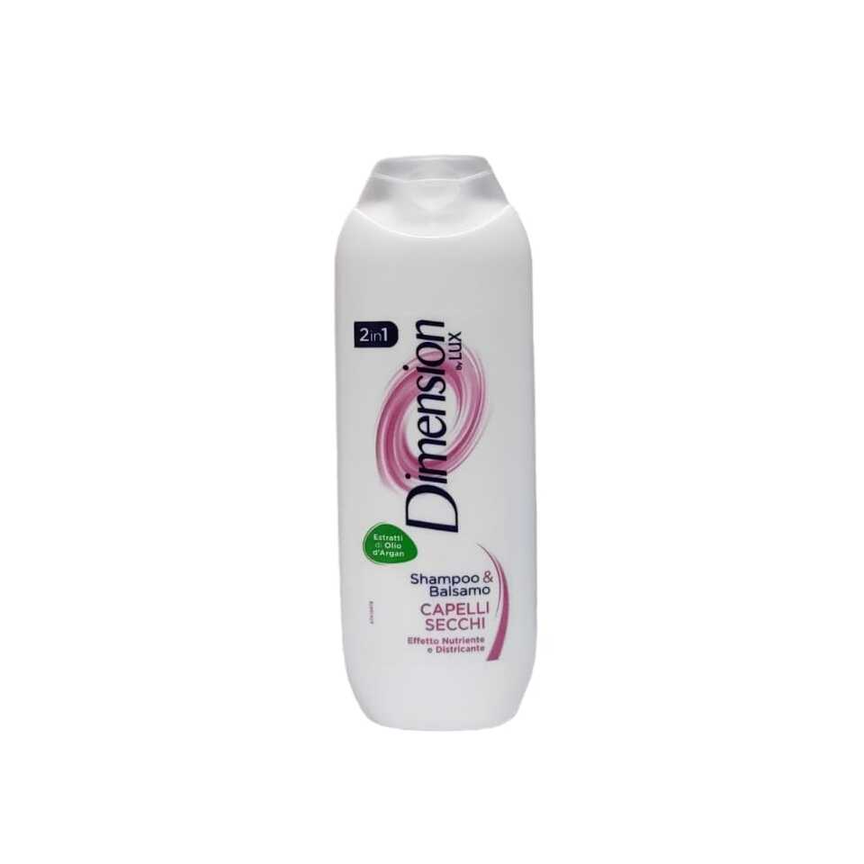 DIMENSION SHAMPOO SECCHI 2IN1 ML.250 DIMENSION SHAMPOO SECCHI 2IN1 ML.250
