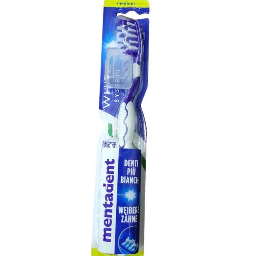 MENTADENT SPAZZOLINO WHITE SYSTEM MENTADENT SPAZZOLINO WHITE SYSTEM