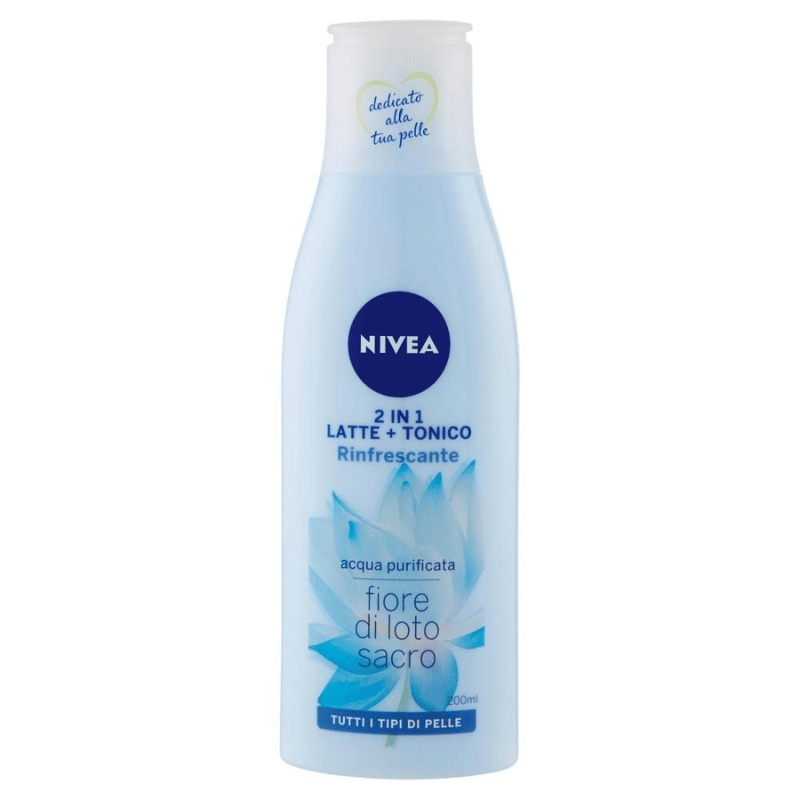 NIVEA LATTE+TONICO 2IN1 RINFRESCANTE ML.200 NIVEA LATTE+TONICO 2IN1 RINFRESCANTE ML.200