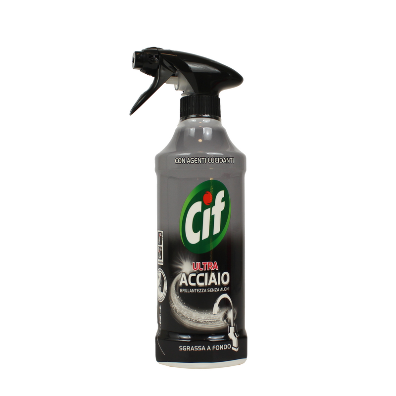 Cif acciaio spray ml.500