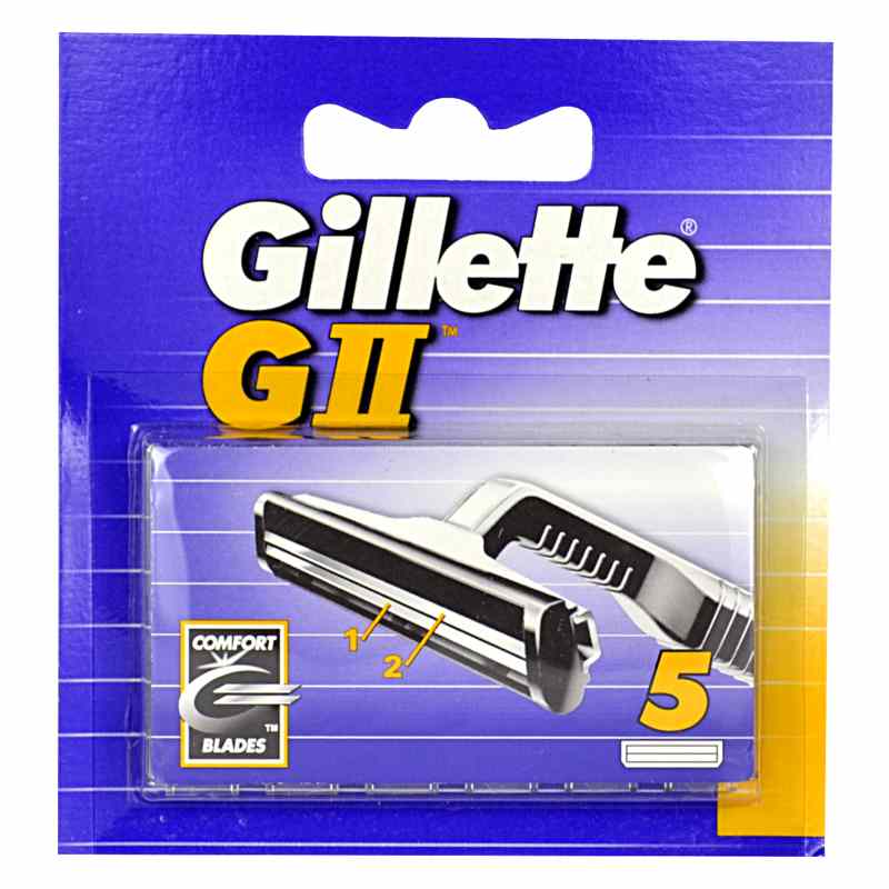 GILLETTE GII RICAMBI PZ.5 GILLETTE GII RICAMBI PZ.5