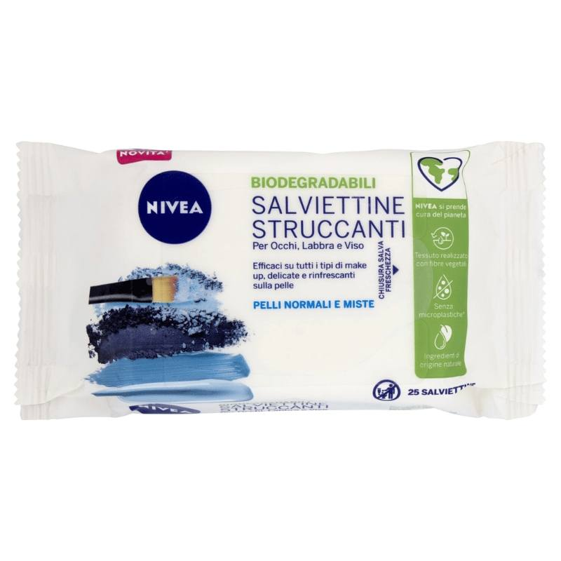 NIVEA SALVIETTE STRUCCANTI RINFRESCANTI PZ.25 NIVEA SALVIETTE STRUCCANTI RINFRESCANTI PZ.25