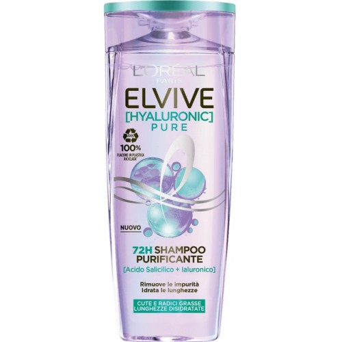 ELVIVE SHAMPOO HYALURONIC PURE GRASSI ML.400 ELVIVE SHAMPOO HYALURONIC PURE GRASSI ML.400