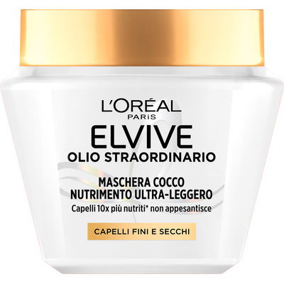 Elvive maschera olio cocco ml.300