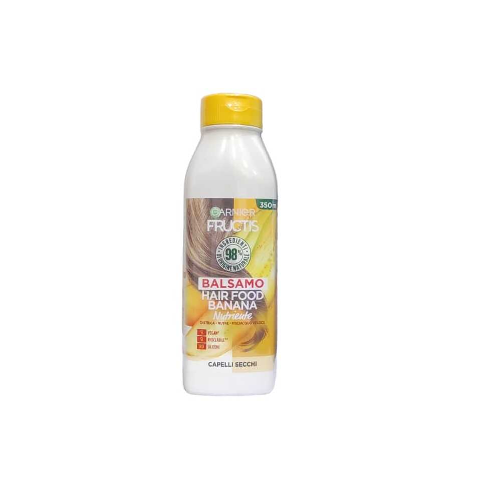 FRUCTIS BALSAMO HAIR FOOD BANANA ML.350 FRUCTIS BALSAMO HAIR FOOD BANANA ML.350