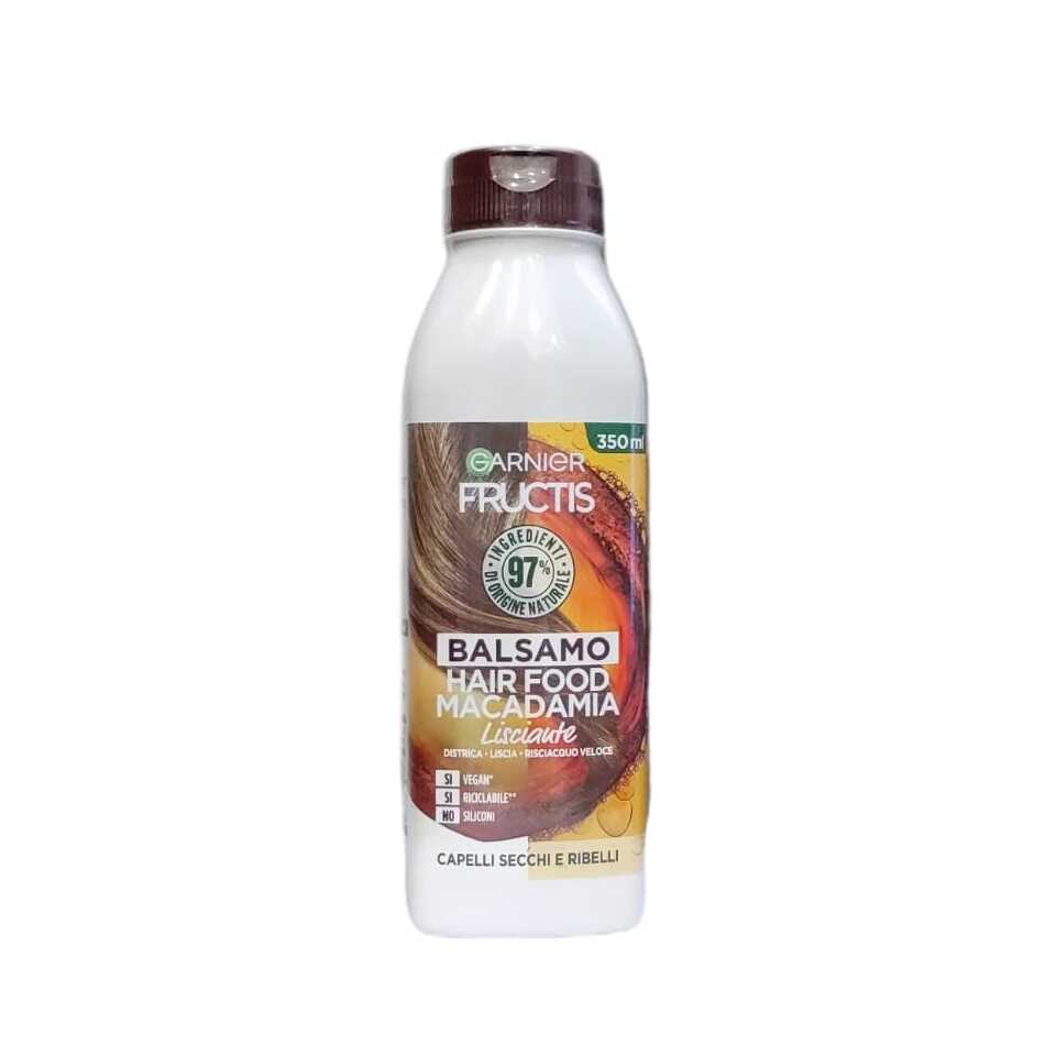 FRUCTIS BALSAMO HAIR FOOD MACADAMIA ML.350 FRUCTIS BALSAMO HAIR FOOD MACADAMIA ML.350