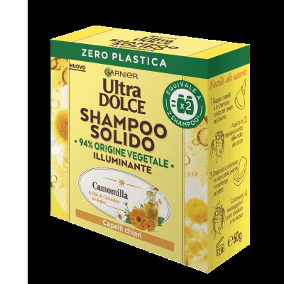 ULTRA DOLCE SHAMPOO SOLIDO CAMOMILLA GR.60 ULTRA DOLCE SHAMPOO SOLIDO CAMOMILLA GR.60