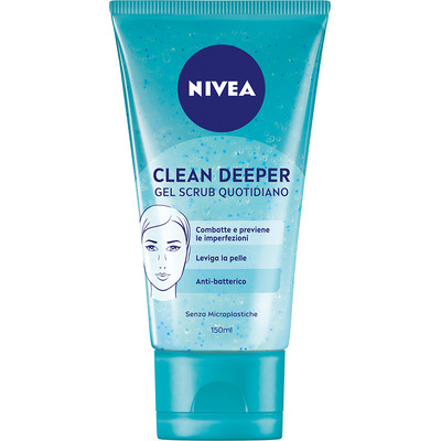 NIVEA CLEAN DEEPER GEL SCRUB ML.150 NIVEA CLEAN DEEPER GEL SCRUB ML.150