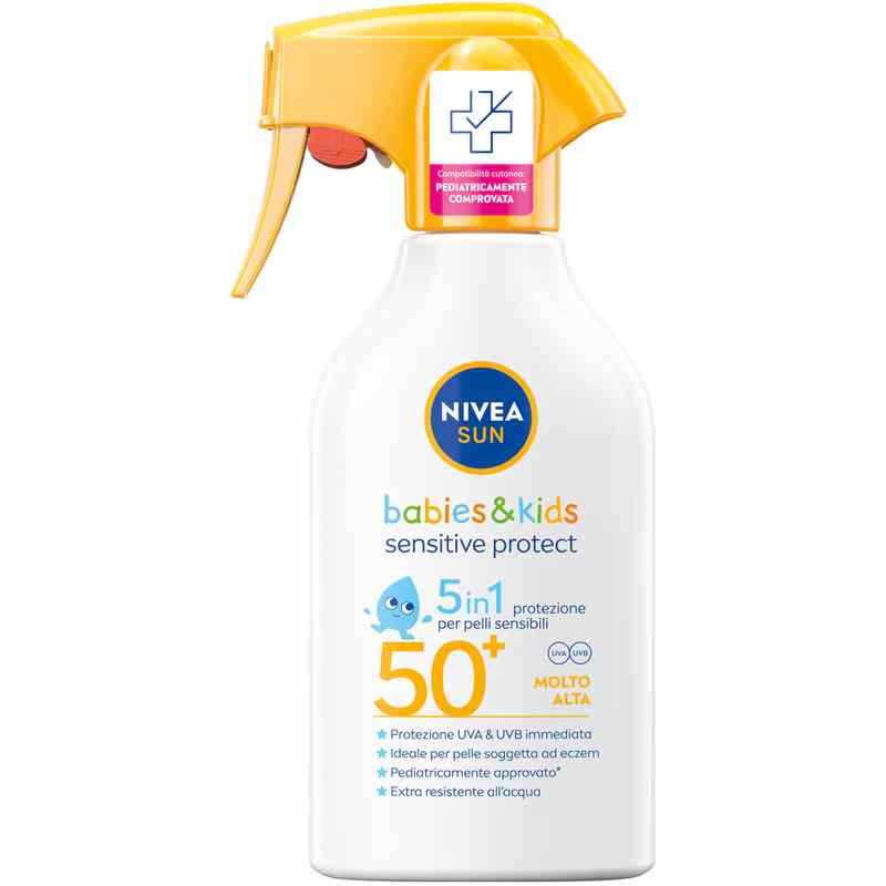 NIVEA SUN KIDS SENSITIVE SPRAY FP.50 ML.200 NIVEA SUN KIDS SENSITIVE SPRAY FP.50 ML.200