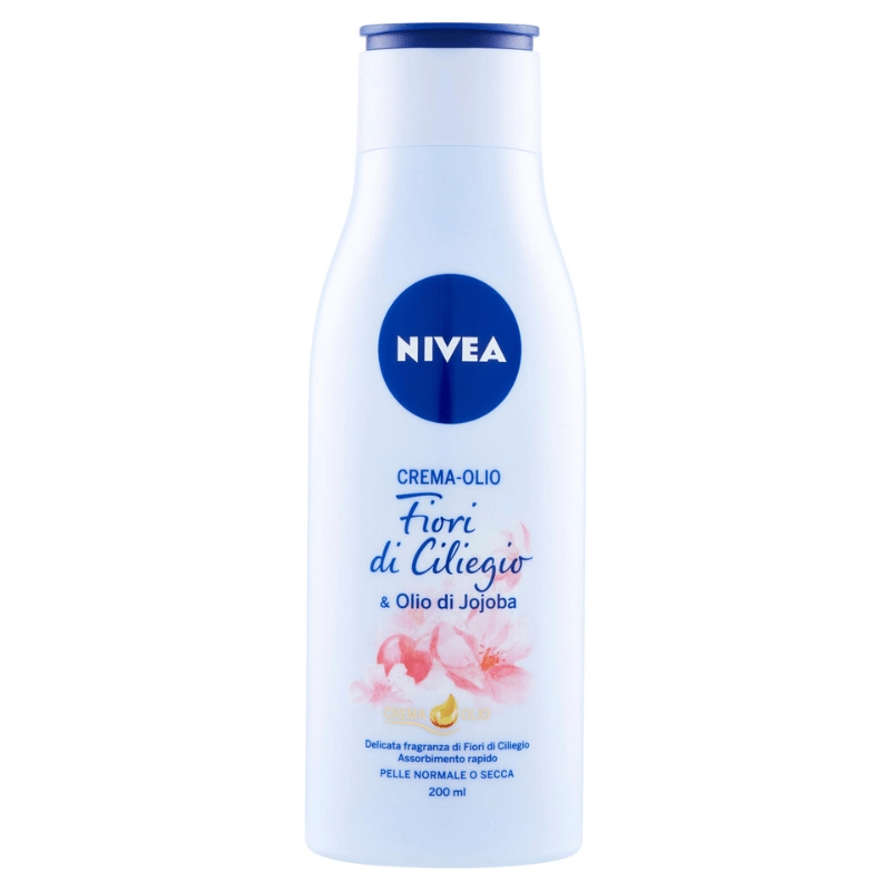 NIVEA BODY CREMA OLIO CILIEGIO ML.200 NIVEA BODY CREMA OLIO CILIEGIO ML.200