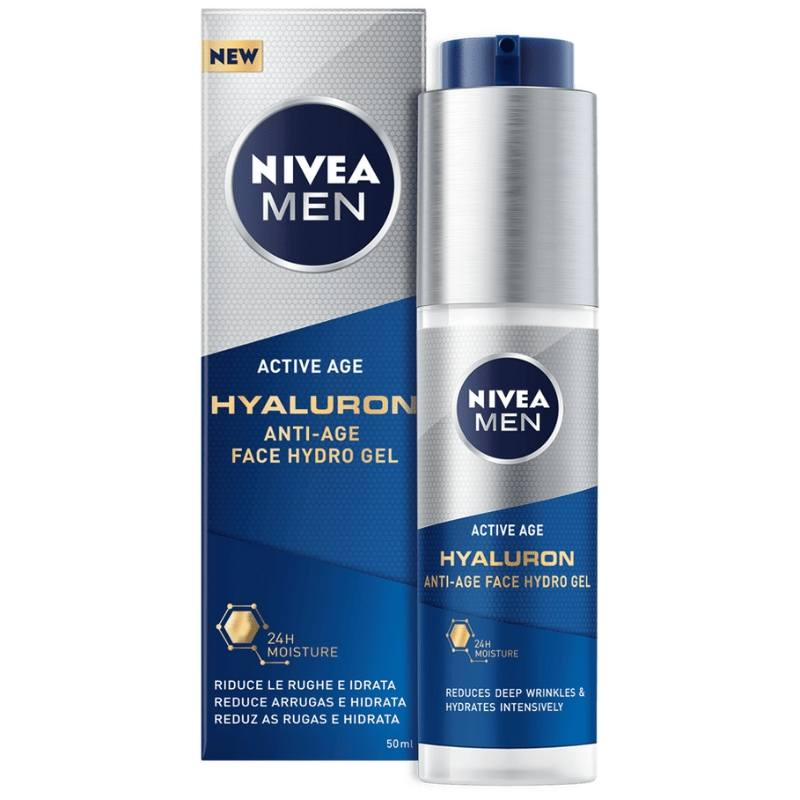NIVEA MEN CREMA HYALURONIC HYDRO GEL ML.50 NIVEA MEN CREMA HYALURONIC HYDRO GEL ML.50