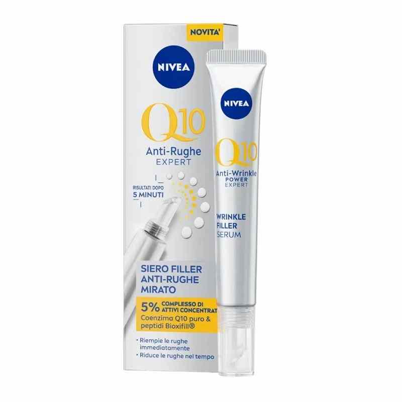 NIVEA Q10 FILLER ANTI RUGHE MIRATO ML.15 NIVEA Q10 FILLER ANTI RUGHE MIRATO ML.15