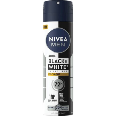 Nivea deodorante spray black&white epic 72h ml.150
