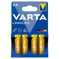 VARTA LONGLIFE AA STILO PZ.4 VARTA LONGLIFE AA STILO PZ.4