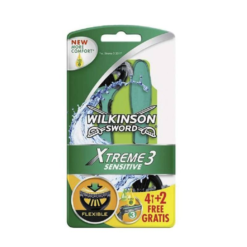 WILKINSON XTREME 3 SENSITIVE PZ.6 WILKINSON XTREME 3 SENSITIVE PZ.6