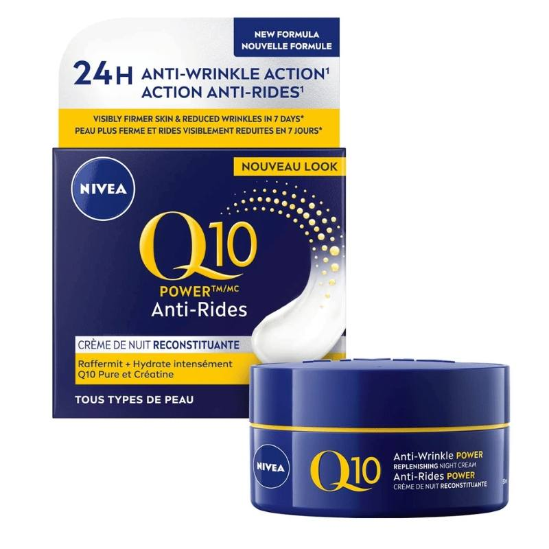 NIVEA Q10 POWER ANTIRUGHE NOTTE ML.50 NIVEA Q10 POWER ANTIRUGHE NOTTE ML.50