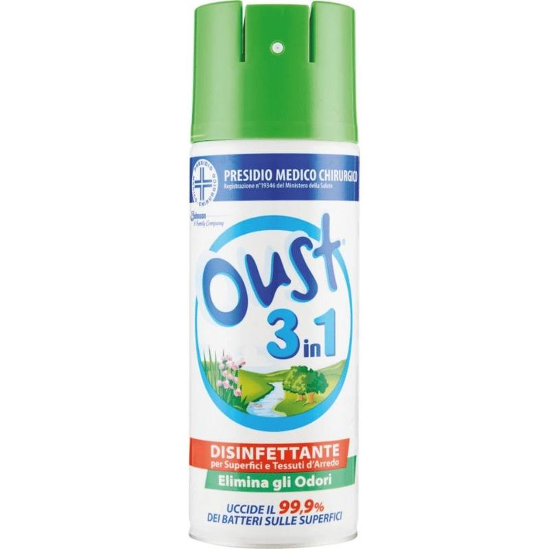 OUST 3IN1 DISINFETTANTE ML.400 OUST 3IN1 DISINFETTANTE ML.400