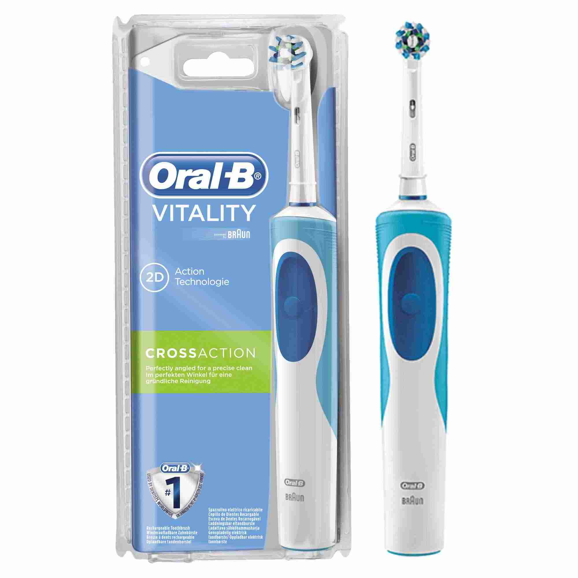 ORAL B SPAZZOLINO ELETTR.VITALITY CROSS ACTION ORAL B SPAZZOLINO ELETTR.VITALITY CROSS ACTION