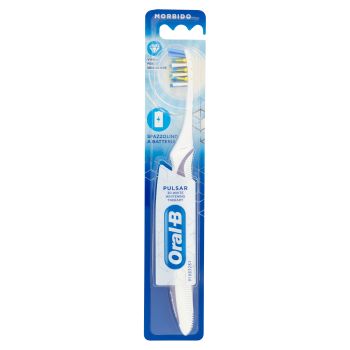 ORAL B SPAZZOLINO PULSAR 35 MEDIO WHITE ORAL B SPAZZOLINO PULSAR 35 MEDIO WHITE
