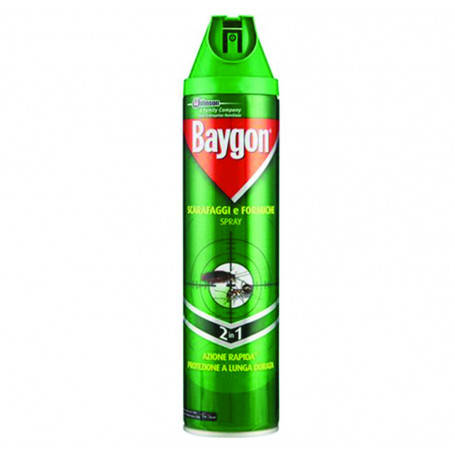 BAYGON SCARAFAGGI FORMICHE SPRAY ML.400 BAYGON SCARAFAGGI FORMICHE SPRAY ML.400