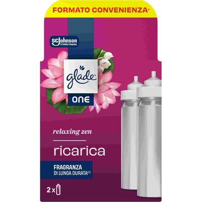 Glade one 2 ricariche relax zen