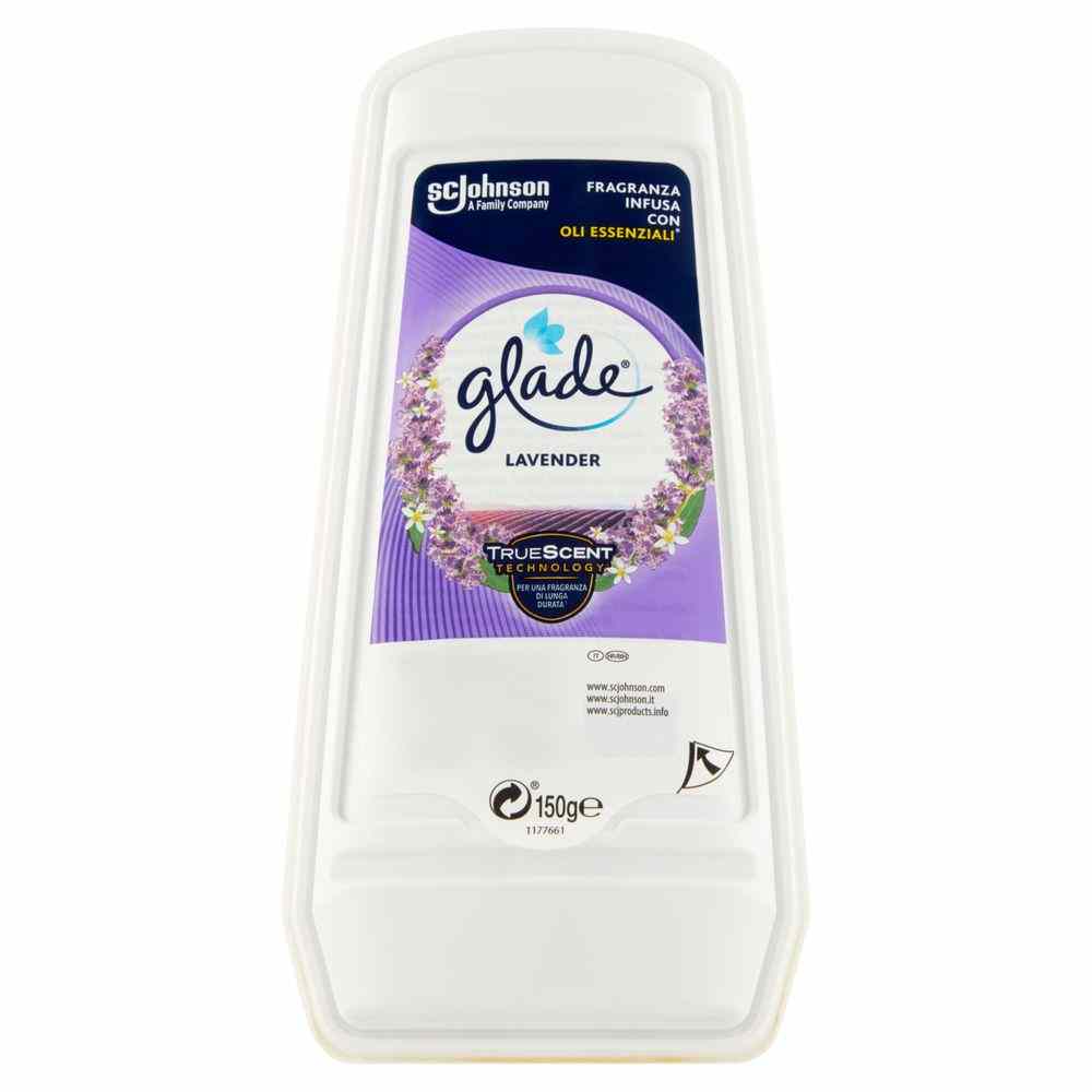 GLADE ASSORBIODORI GEL LAVANDA GR.150 GLADE ASSORBIODORI GEL LAVANDA GR.150