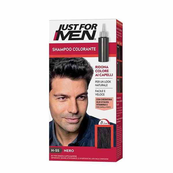 JUST FOR MEN SHAMPOO COLORANTE NERO