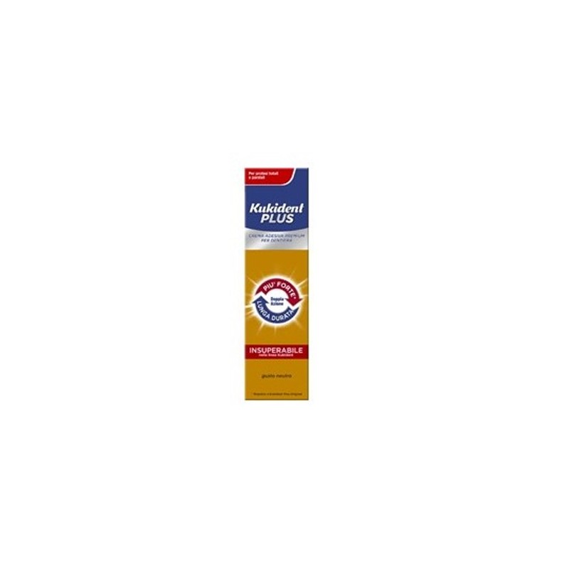 KUKIDENT CREMA ADESIVA DOPPIA AZIONE GR.40 KUKIDENT CREMA ADESIVA DOPPIA AZIONE GR.40