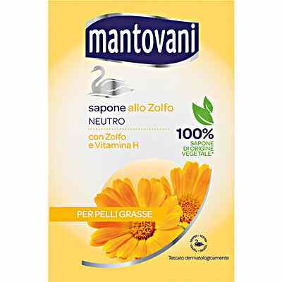 MANTOVANI SAPONE ZOLFO GR.100 MANTOVANI SAPONE ZOLFO GR.100