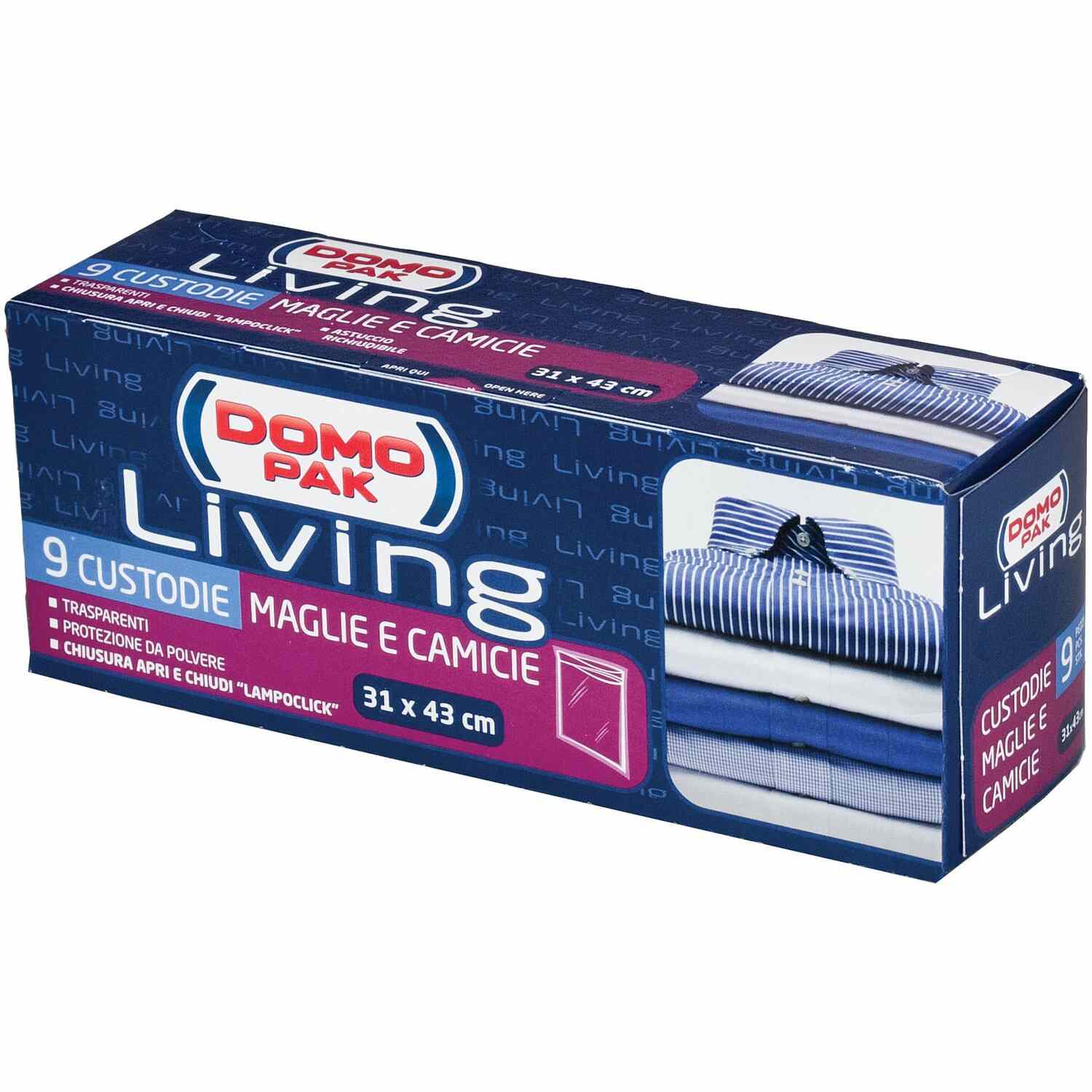 DOMOPAK CUSTODIE MAGLIE CAMICIE PZ.9 DOMOPAK CUSTODIE MAGLIE CAMICIE PZ.9