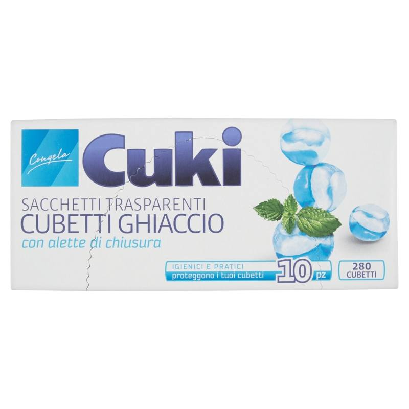 CUKI SACCHETTI GHIACCIO PZ.10