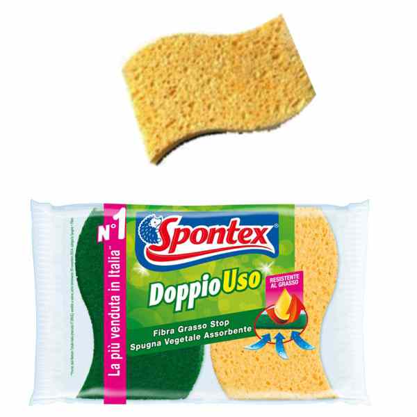 SPONTEX SPUGNA DOPPIOUSO PZ.2 SPONTEX SPUGNA DOPPIOUSO PZ.2