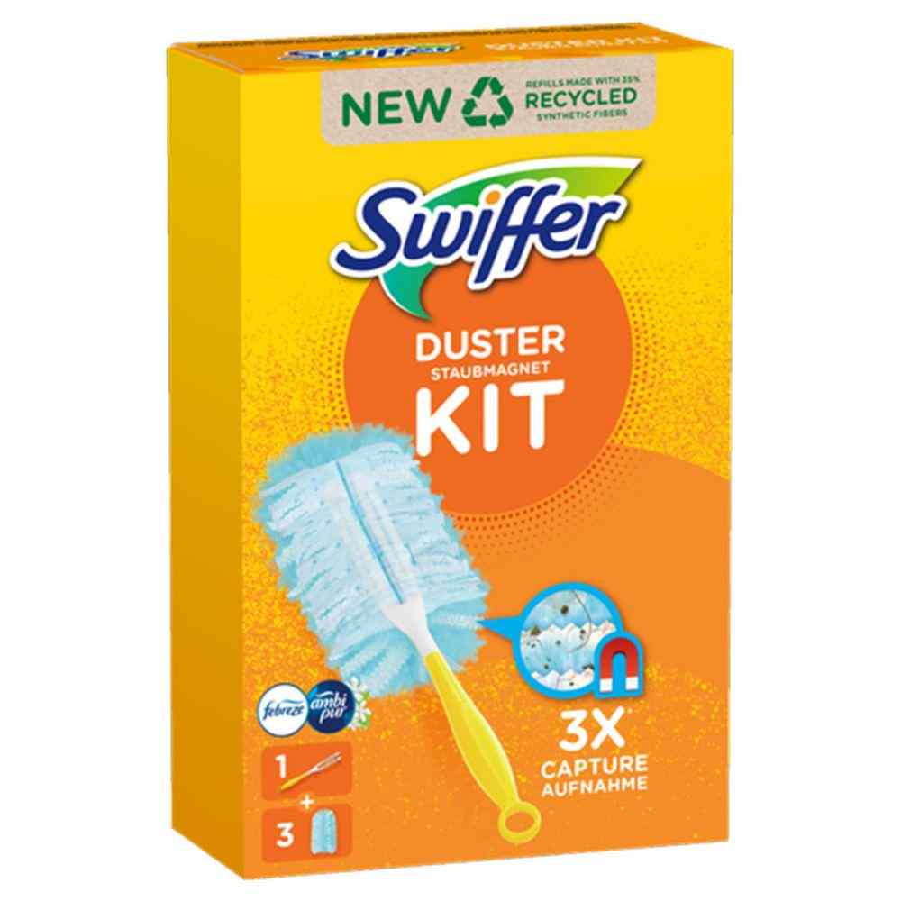 SWIFFER DUSTER STARTER + 3 PIUMINI SWIFFER DUSTER STARTER + 3 PIUMINI