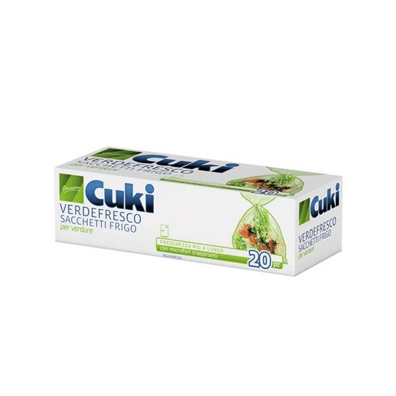 CUKI VERDEFRESCO SACCHETTI FRIGO MICROF.PZ.20