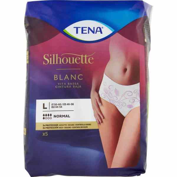 TENA SILHOUETTE BLANC NORMAL LARGE PZ.5