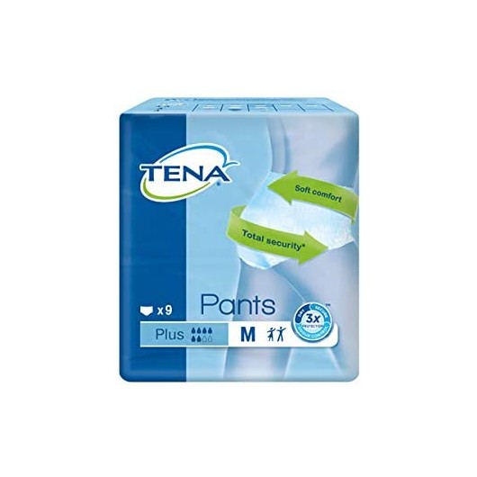TENA PANTS PLUS MEDIUM PZ.9 TENA PANTS PLUS MEDIUM PZ.9
