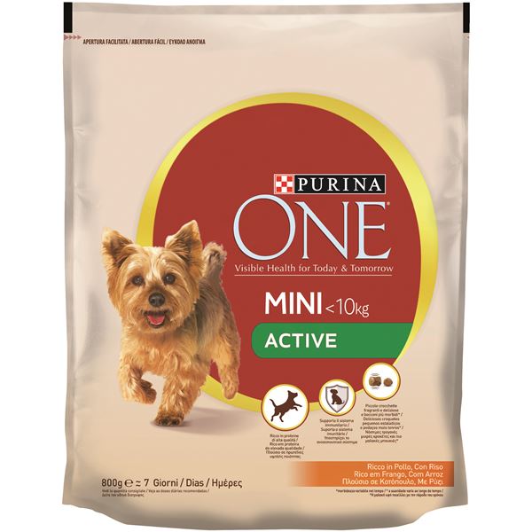 PURINA ONE MINI CANE ACTIVE GR.800 PURINA ONE MINI CANE ACTIVE GR.800