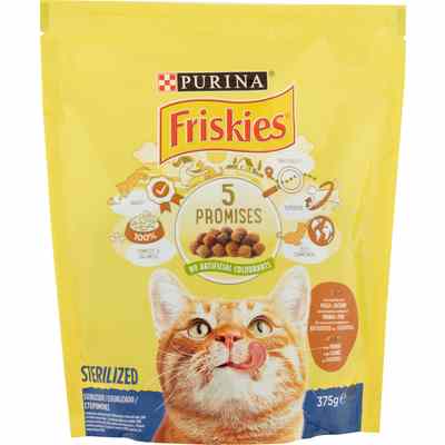 FRISKIES GATTO STERILIZZATI TACCH.VERDURE GR.375 FRISKIES GATTO STERILIZZATI TACCH.VERDURE GR.375