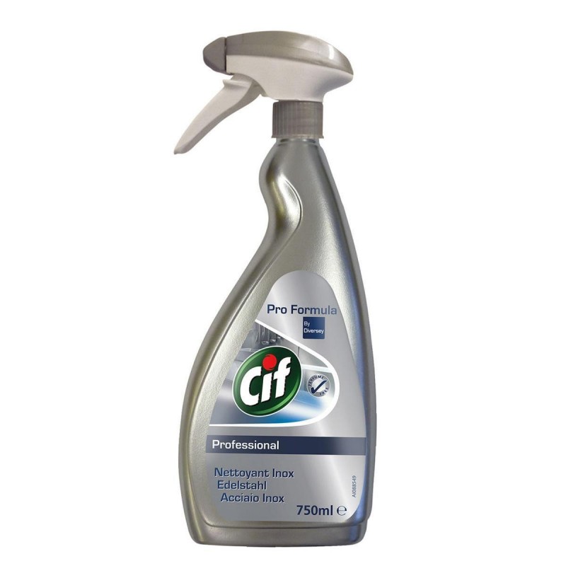 Cif acciaio spray ml.750