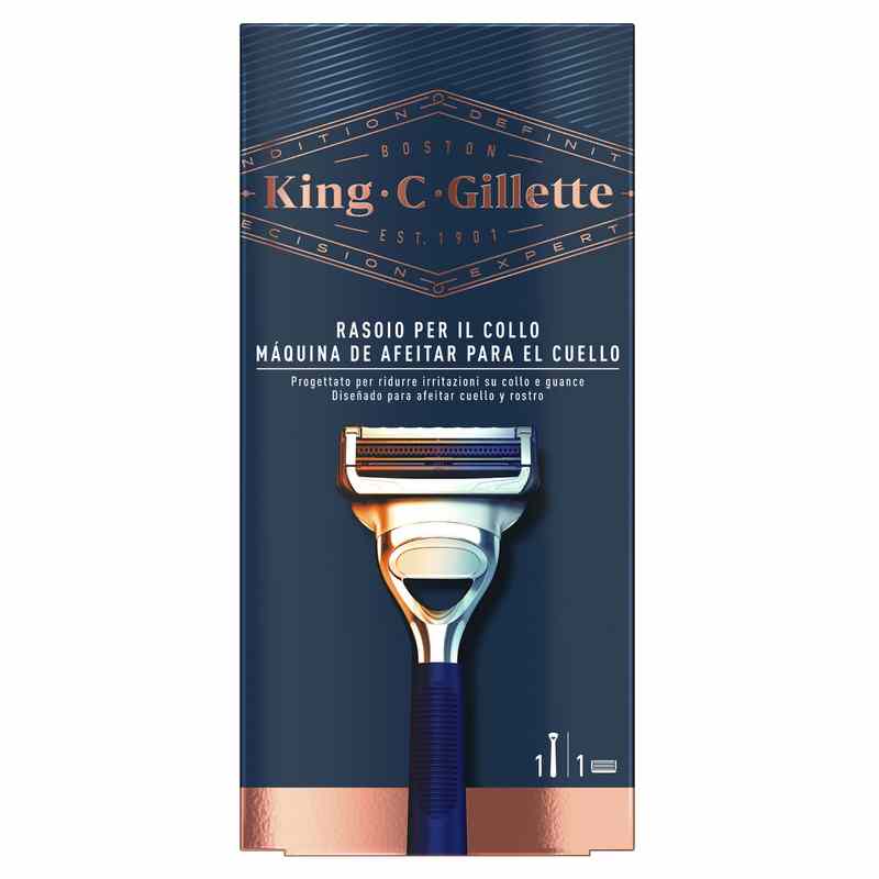 GILLETTE KING RASOIO COLLO GILLETTE KING RASOIO COLLO