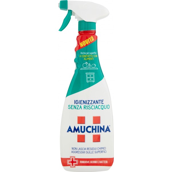 AMUCHINA SPRAY IGIENIZZANTE SENZA RISCIACQUO ML.75 AMUCHINA SPRAY IGIENIZZANTE SENZA RISCIACQUO ML.75