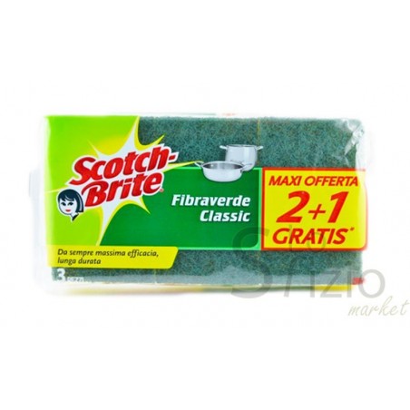 SCOTCH BRITE SPUGNA+RETINA PZ.3 SCOTCH BRITE SPUGNA+RETINA PZ.3
