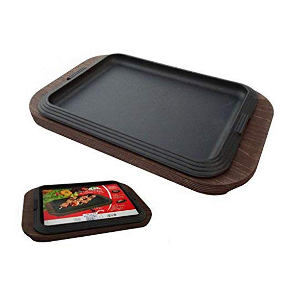 Ilsa piatto a servire ghisa cm.30x22 art.484mb
