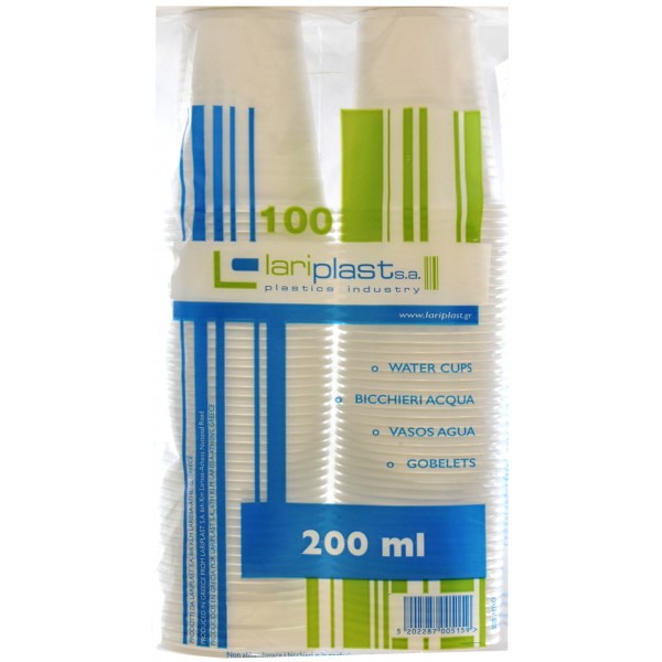 LARIPLAST BICCHIERE CC.200 PZ.100