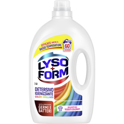 Lysoform lavatrice colorati 60 lavaggi