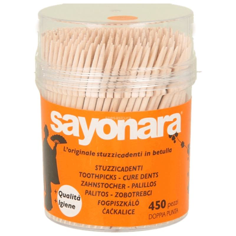 SAYONARA STUZZICADENTI DISPENSER PZ.450 SAYONARA STUZZICADENTI DISPENSER PZ.450