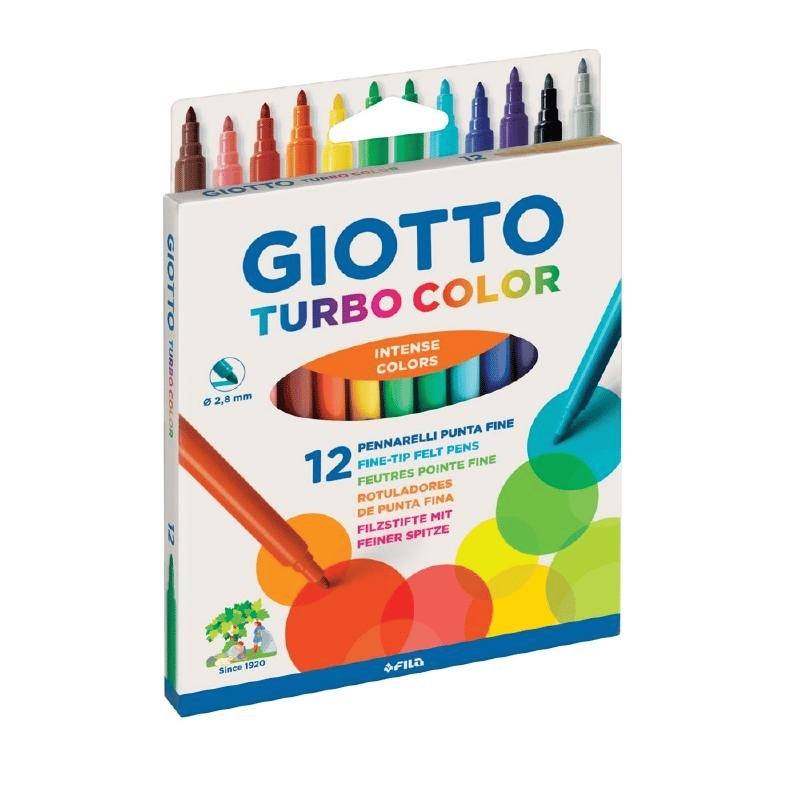 GIOTTO PENNARELLI TURBO COLOR PZ.12 GIOTTO PENNARELLI TURBO COLOR PZ.12