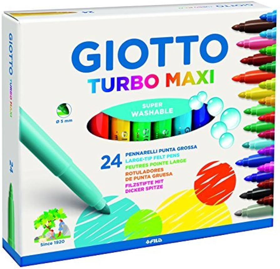 GIOTTO PENNARELLI TURBO MAXI PZ.24 GIOTTO PENNARELLI TURBO MAXI PZ.24