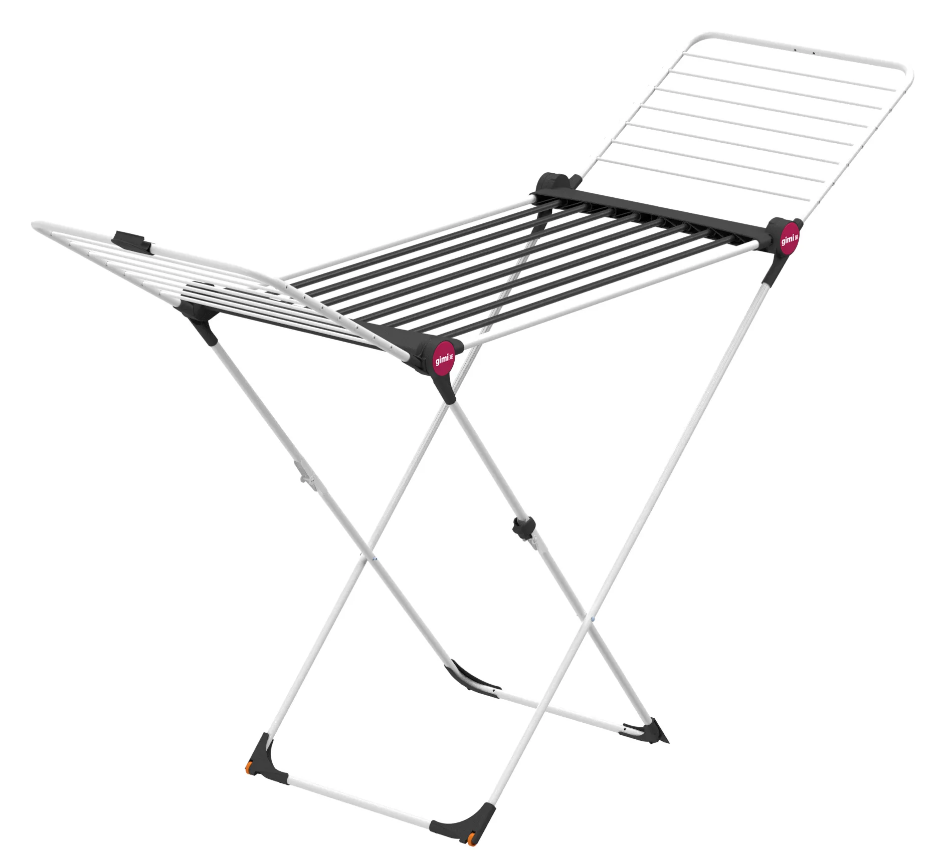 Gimi stendibiancheria carezza mt.19 196x56xh117