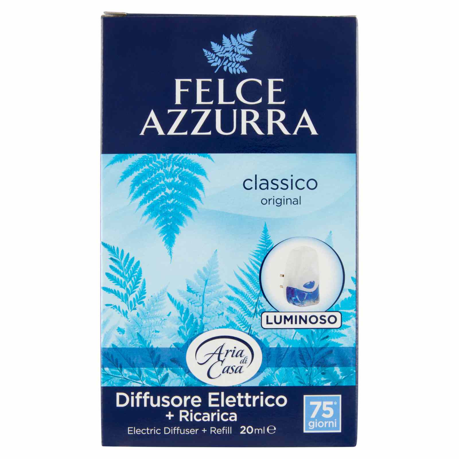 FELCE AZZURRA ELETTRICO RICARICA CLASSICO ML.20